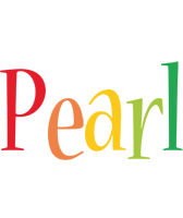 Pearl birthday logo