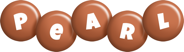 Pearl candy-brown logo