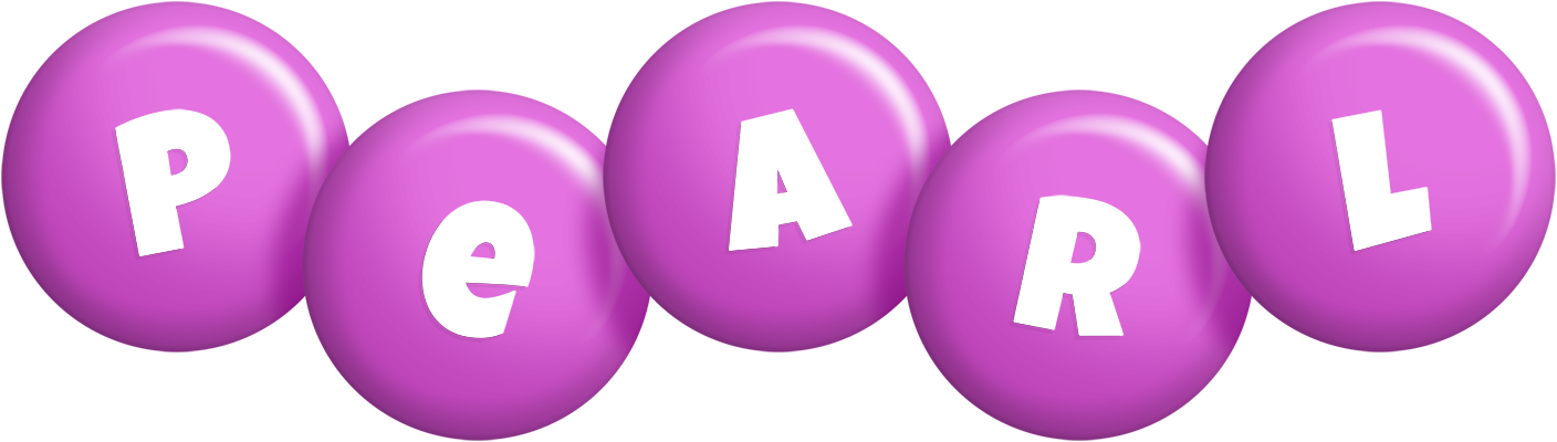 Pearl candy-purple logo
