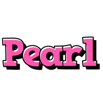 Pearl girlish logo