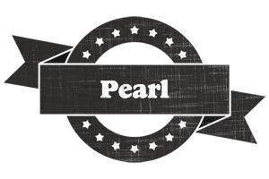 Pearl grunge logo