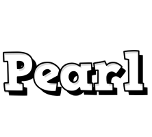 Pearl snowing logo