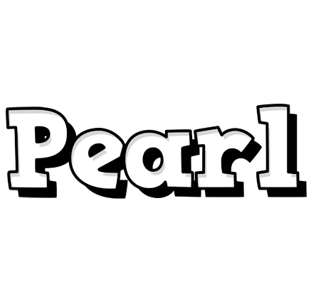 Pearl snowing logo
