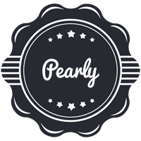 Pearly badge logo