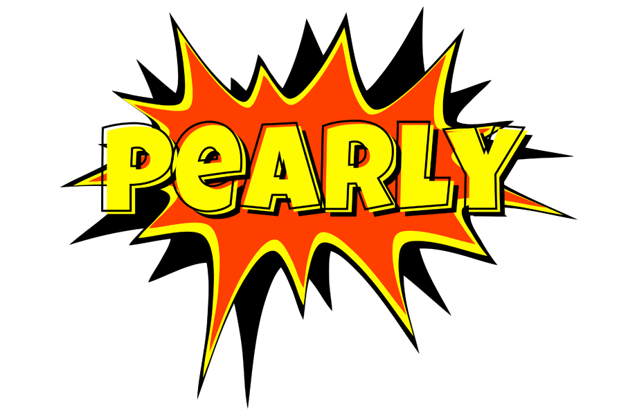 Pearly bazinga logo