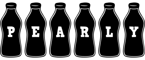 Pearly bottle logo