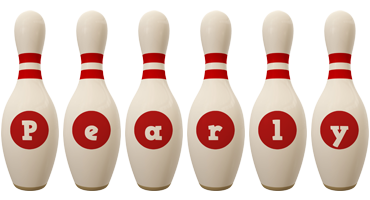 Pearly bowling-pin logo