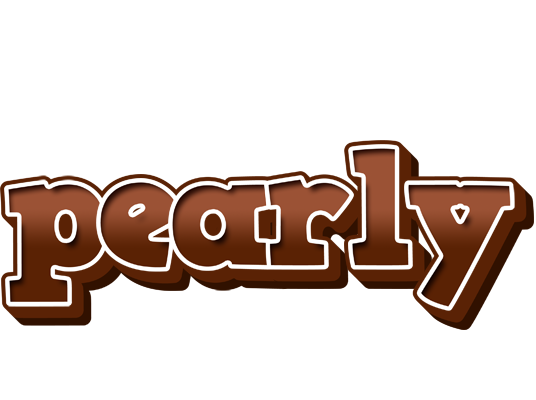 Pearly brownie logo