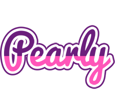 Pearly cheerful logo