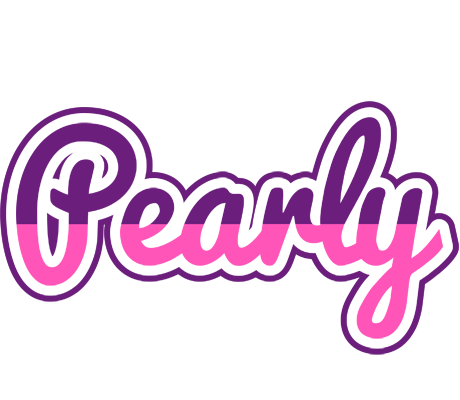 Pearly cheerful logo