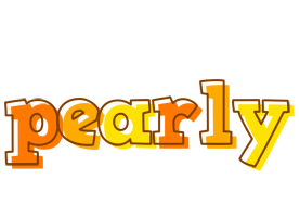 Pearly desert logo