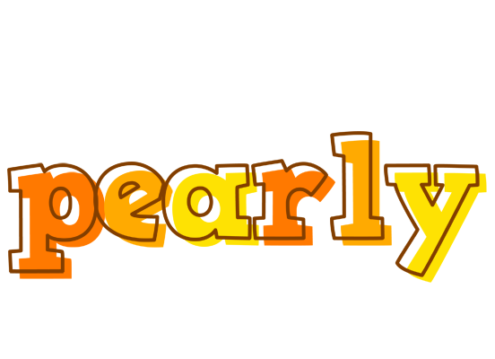 Pearly desert logo