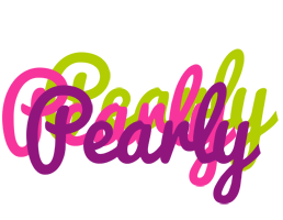 Pearly flowers logo