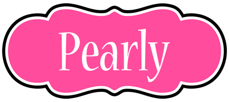 Pearly invitation logo