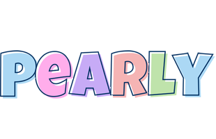 Pearly pastel logo