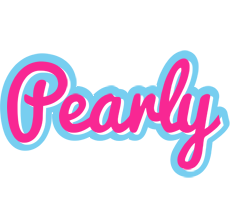 Pearly popstar logo