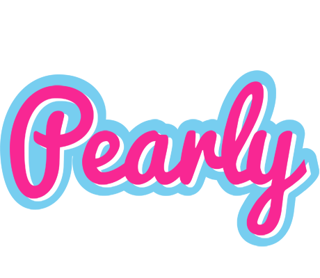 Pearly popstar logo