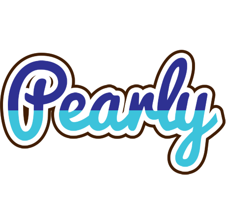 Pearly raining logo