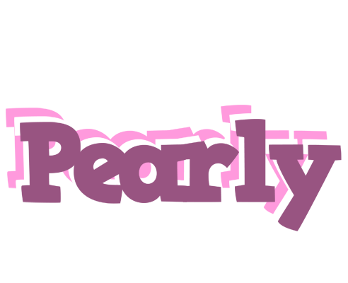 Pearly relaxing logo