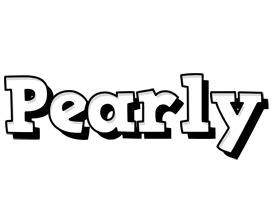 Pearly snowing logo