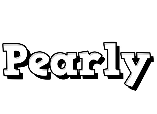 Pearly snowing logo
