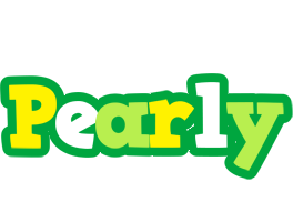 Pearly soccer logo