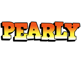 Pearly sunset logo