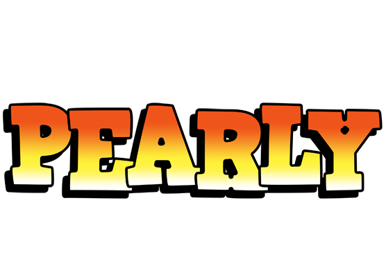 Pearly sunset logo