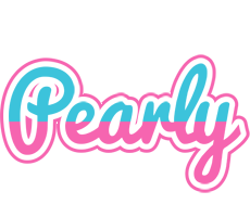 Pearly woman logo