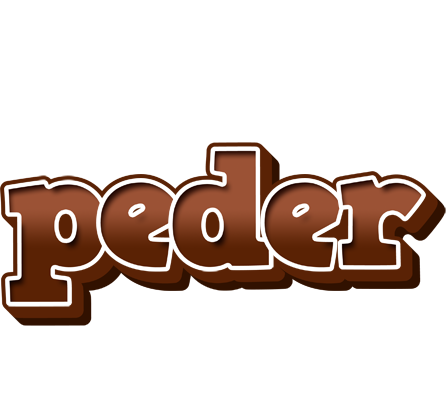 Peder brownie logo