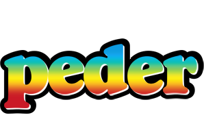 Peder color logo