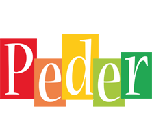 Peder colors logo