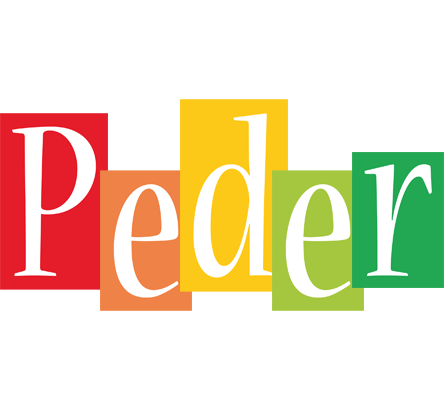 Peder colors logo