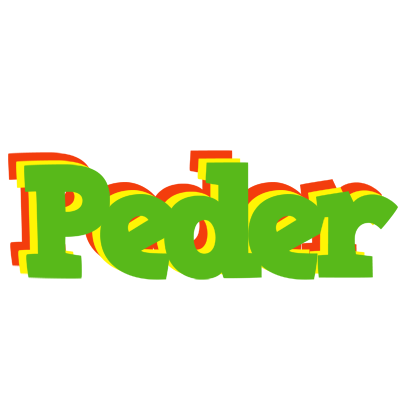 Peder crocodile logo