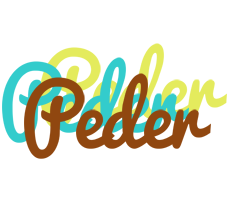 Peder cupcake logo