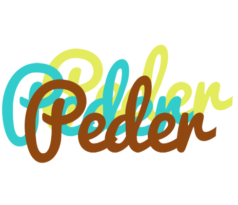 Peder cupcake logo