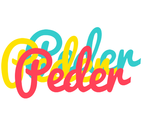 Peder disco logo