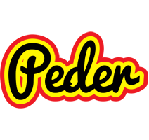 Peder flaming logo