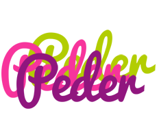 Peder flowers logo