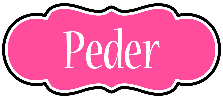 Peder invitation logo