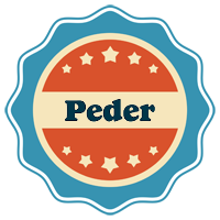 Peder labels logo