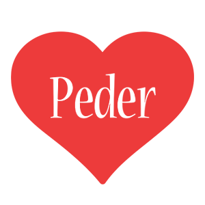 Peder love logo