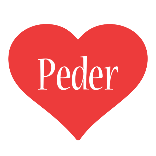 Peder love logo
