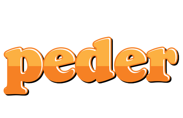 Peder orange logo