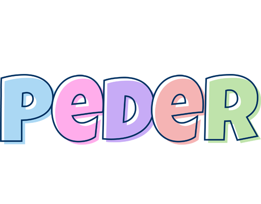 Peder pastel logo