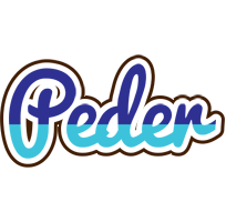 Peder raining logo