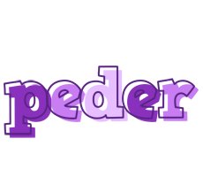 Peder sensual logo