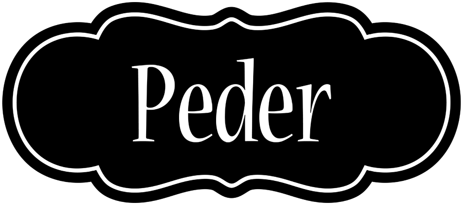 Peder welcome logo