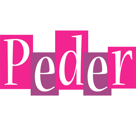 Peder whine logo