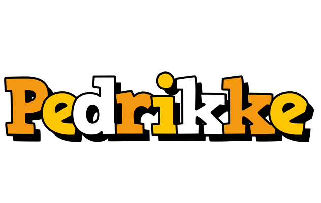 Pedrikke cartoon logo